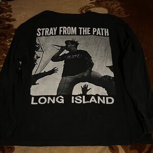 Black Stray From The Path Long Sleeve Shirt